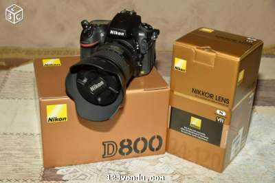 Annonces classees img:preview Nikon F100 24x36 argentique + Nikon MB-15 + Verre