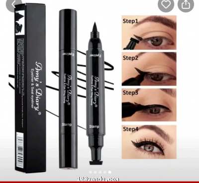 Annonces classees img:preview Waterproof Double-sided Eyeliner Pen Triangle Seal 