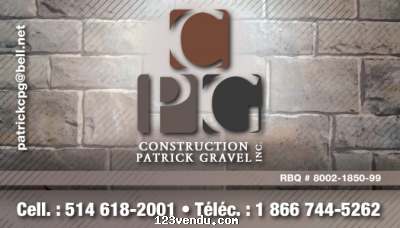 Annonces classees img:preview Briquetage Maconnerie CPG Construction Inc.