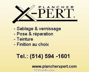 Annonces classees img:preview Sablage, vernissage & pose de plancher de bois franc. (514) 594-1601