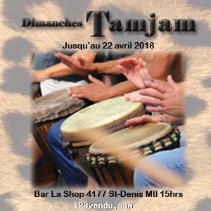 Annonces classees img:preview Jam de percussion et multi-instrument.