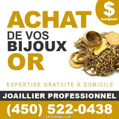 Annonces classees img:preview ACHAT OR - JOAILLIER PROFESSIONNEL