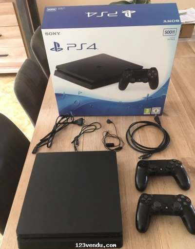 Annonces classees img:preview console Ps4 Slim +jeux