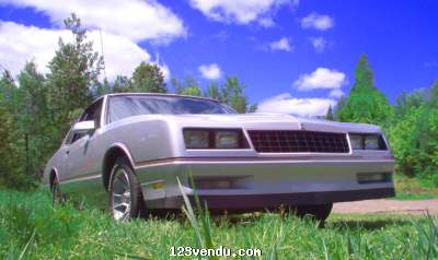 Annonces classees img:preview 1986 CHEVROLET MONTE CARLO SS