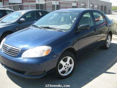 Annonces classees img:preview TOYOTA CORROLA CE 2005