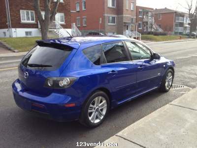 Annonces classees img:preview 2007 MAZDA 3 SPORT GT 5 SPPED ROOF