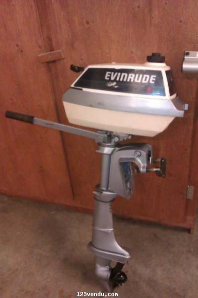 Annonces classees img:preview Moteur hors bord Evinrude 4 hp, 2 temps